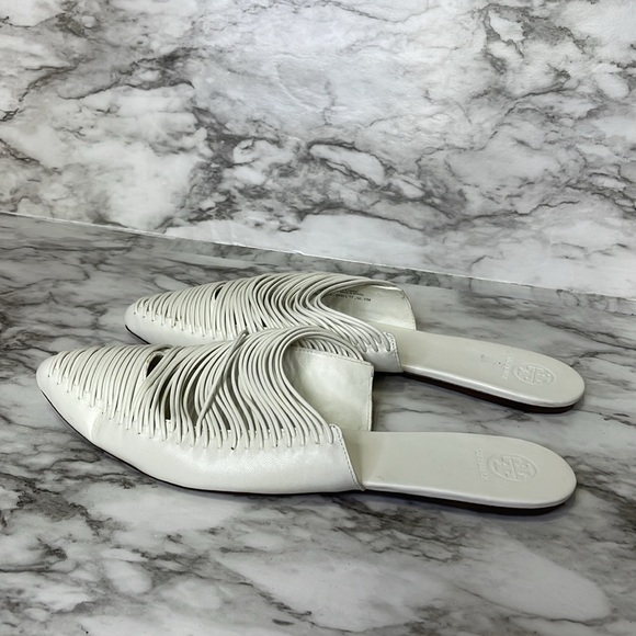 Tory Burch Sienna Flat Slide white Size 11 - Picture 3 of 14